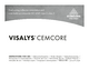 Instructions for Use Visalys CemCore