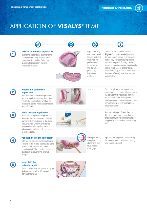 Application of Visalys Temp: Step by Step