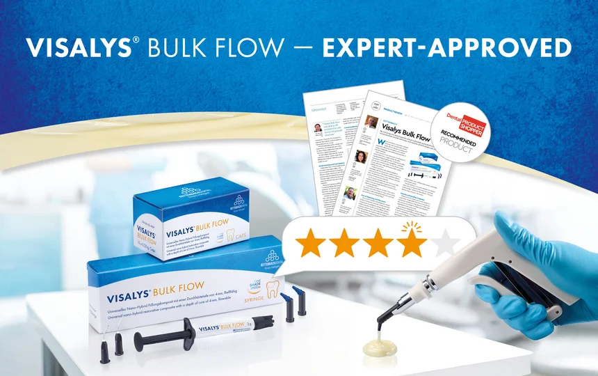 Visalys Bulk Flow Perfect Flow and Precise Mouldability in One Filling Composite