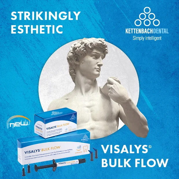 Remarkably aesthetic: Visalys® Bulk Flow – the new filling composite